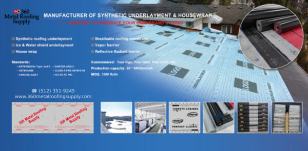 Synthetic Roof Underlayment